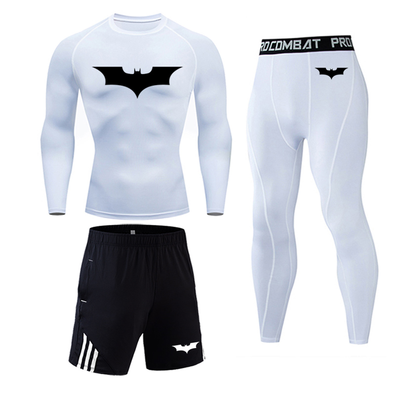 Winter Thermal Underwear Sets Men Base layer Sport Compression Clothing Rash gard Male long johns Thermal underwear Set