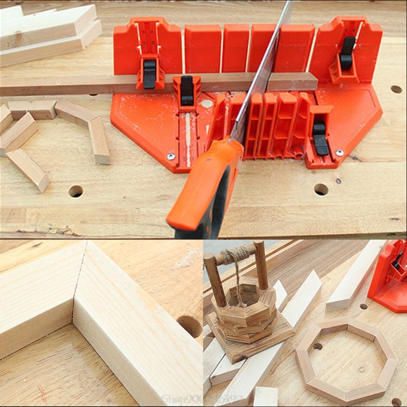 12/14\" Adjustable Wood Miter Box Saw Cutting Grip Back Saw 0/22.5/45/90 Degrees Au 11 20 Dropship
