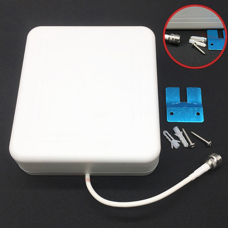 Indoor panel antenna 800-2500mhz internal panel antenna for WIFI GSM 3G DCS CDMA cell phone signal repeater booster