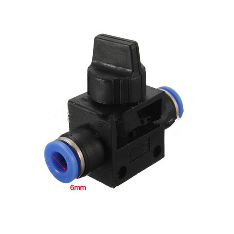 Home Improvement Pneumatic Air 2 Way Quick Fittings Push Connector Tube Hose Plastic 4mm 6mm 8mm 10mm 12mm Pneumatic Parts