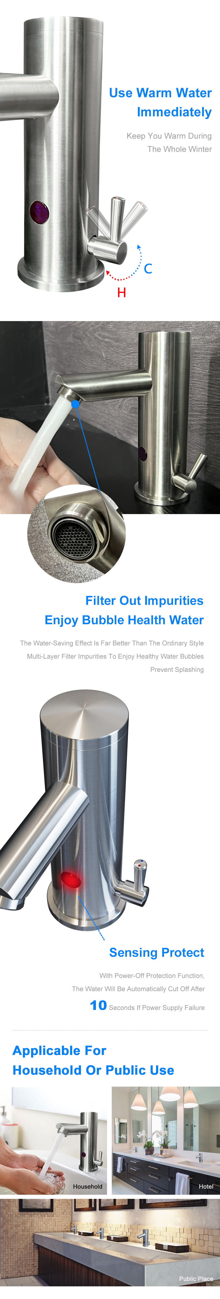 smart bathroom Faucet