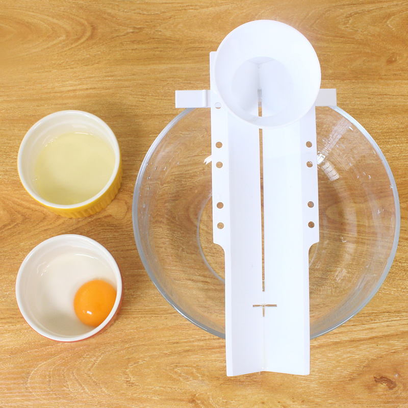 Creative Egg White Separator Slide Egg Yolk Divider Egg Filter Splitter Egg Tools Kitchen Baking Tools