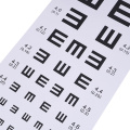 Eye Chart Letters Art Wall Decal Eyewear Specs Frames Sticker for Hospital Eye Doctor Optometry Optical Shop Window Door Decor
