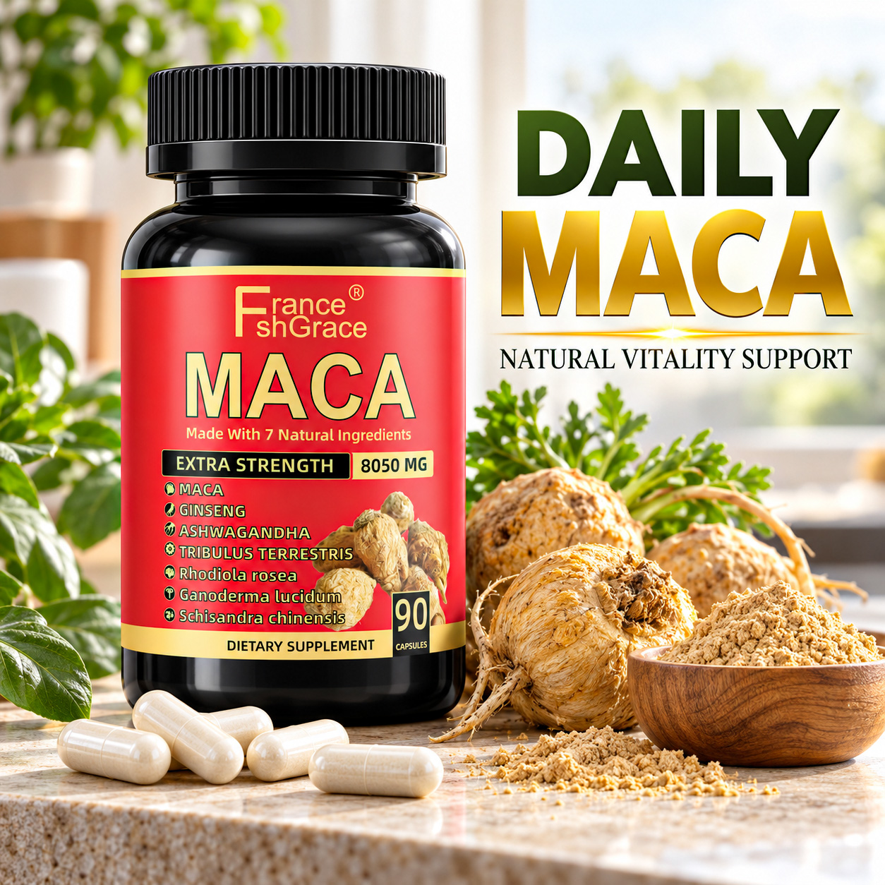 Maca Root Capsules9
