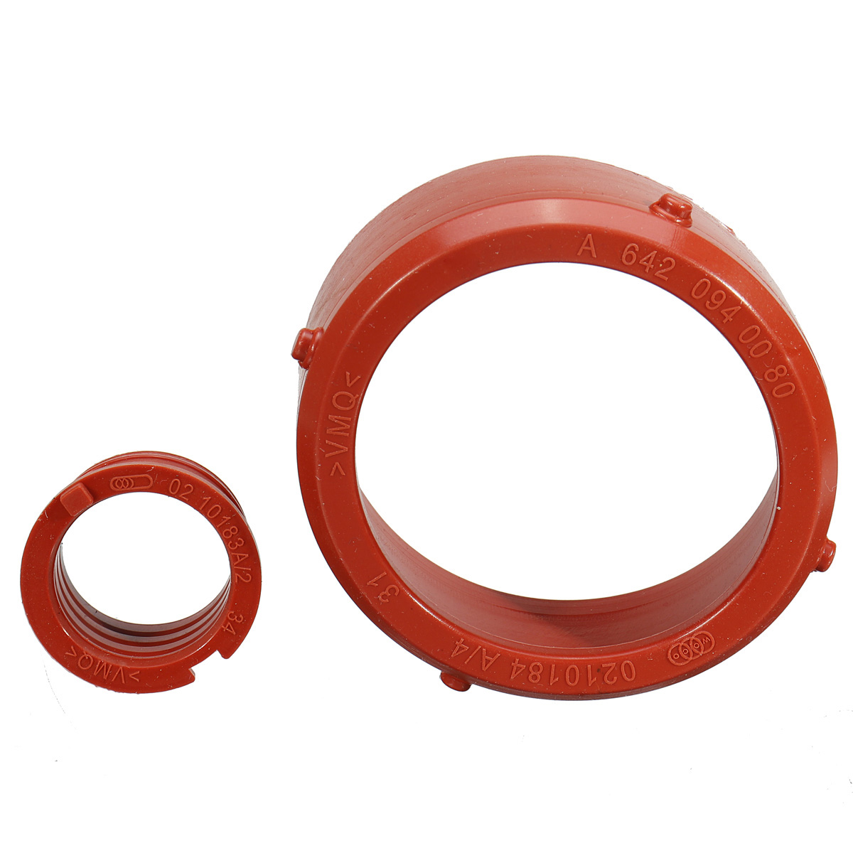 2pcs Car engine A6420940080 Turbo Intake Seal & Engine Breather Seal Kit for Mercedes-Benz OM642 Engines Engine Accessories