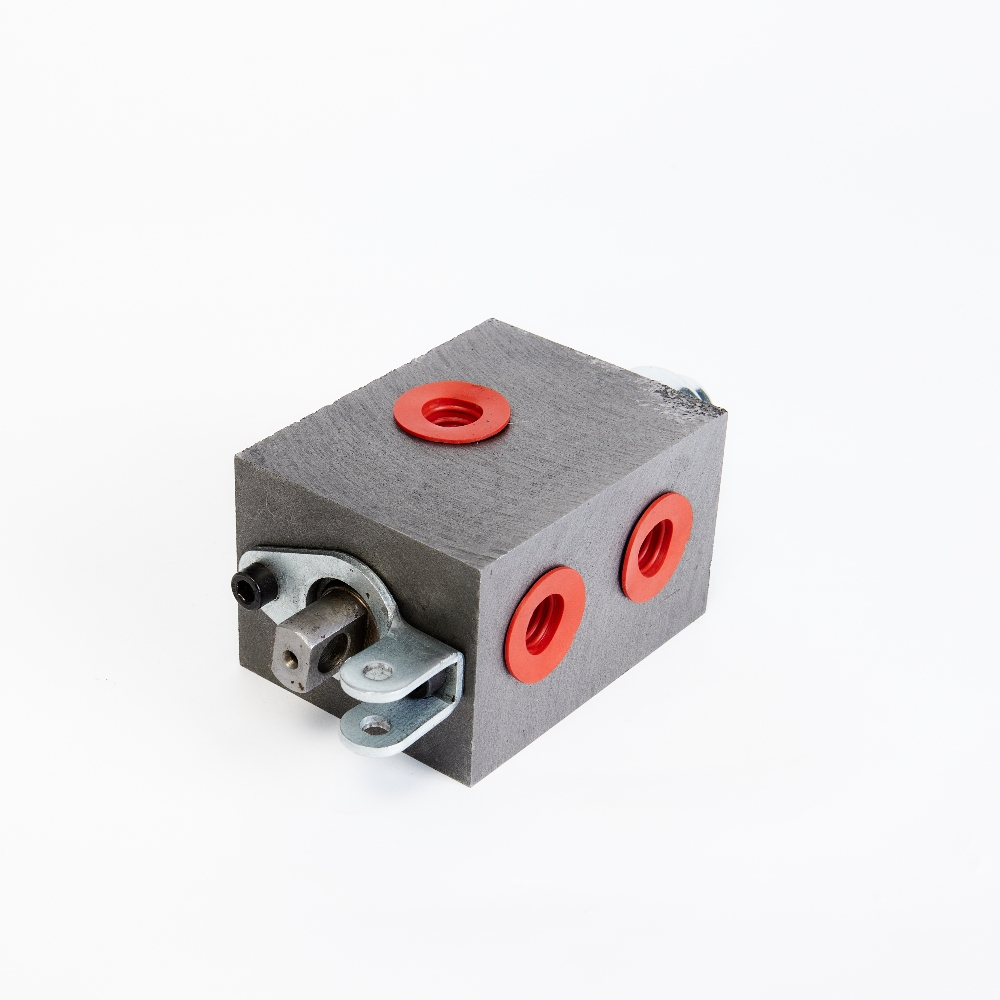 Three Way Monomer Type Positioning Oil Line Manual Directional Valve