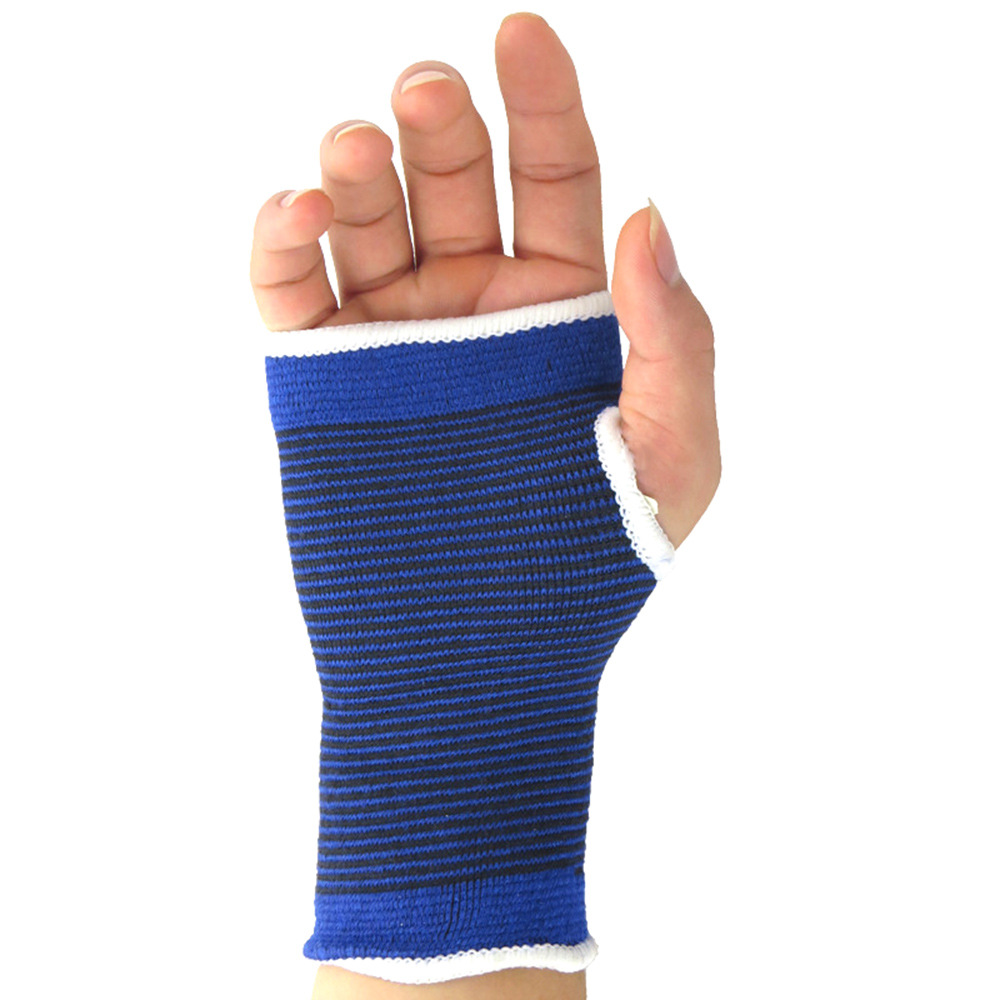 1pair Fitness Gloves Hand Protection Gym Exercise Workout Gloves Yoga Dumbbell Gloves Knitting Breathable Soft Fingerless Gloves
