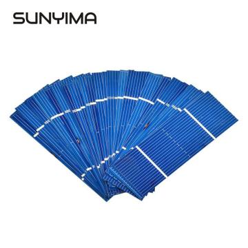 SUNYIMA 50Pcs 0.5V 0.35W Solar Panels Polycrystalline 78x26mm Mini Sunpower Solar Cells DIY Solar System for Battery Charger