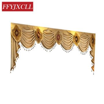 1 Piece Pelmet Valance Europe Luxury Valance Curtains for Living Room Window Curtains for Bedroom Curtains for Kitchen