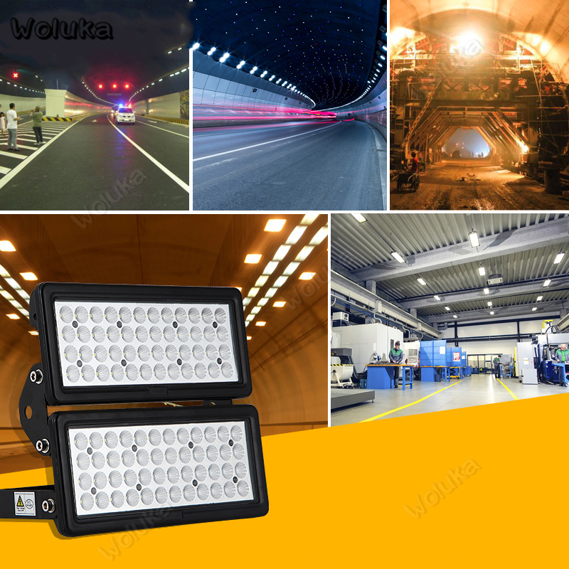 50-200W LED projection lamp waterproof floodlight tunnel factory outdoor module mining lamp tree Lamp Project lighting CD50 W01