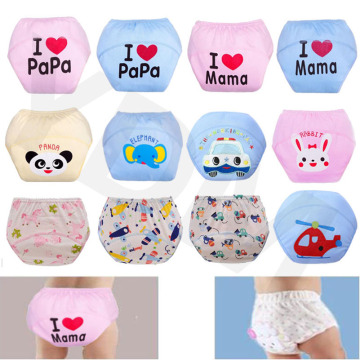 Multiple styles 1 Pcs Baby Boys Girls Washable Diapers Cute Cloth new Reusable Diapers Nappies Cotton Training Panties Diapers