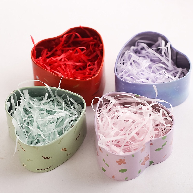 20g/pack DIY Dry Straw Gifts Box Filling Material Wedding/Birthday Party Decoration Crinkle Cut Paper Shred Packaging Gift Bag
