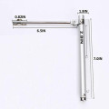 Door Closer Single Spring Strength Adjustable Surface Mounted Stainless Steel Automatic Closing Fire Rated Door Hardware #YJ