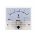 85L1 AC Panel Meter Analog Panel Ammeter Dial Current Gauge Pointer Ammeter 37MD