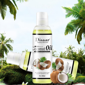 Disaar 100% Natural Organic Virgin Coconut Oil Body and Face Massage Best Skin Care Massage Relaxation Oil Control Product TSLM1