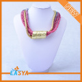 Gradient Color Name Necklace Jewelry parts And Accessories 