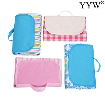 New Outdoor Beach Picnic Folding Camping Mat Multiplayer Waterproof Sleeping Camping Pad Mat Moistureproof Plaid Blanket