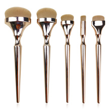 5pc Oval Makeup Brush Set