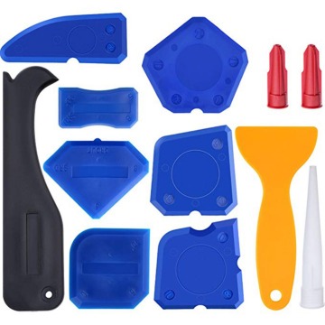 12 Pcs Door Silicone Sealant Spreader Spatula Scraper Cement Caulk Removal Tool DIY Window Finishing Sealant caulking tool kit