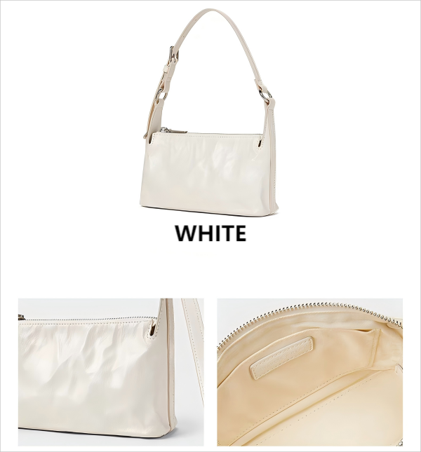Stylish Ladies' Handbag in Summer Wax Leather