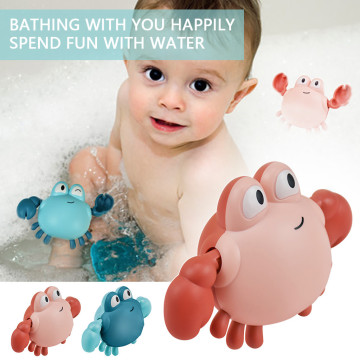 Baby Bath Swimming Bath Pool Toy Baby Crab Bath Toys Baby Bath Swimming Bath Pool Toy Cute Wind Up Crab Animal Bath Toy