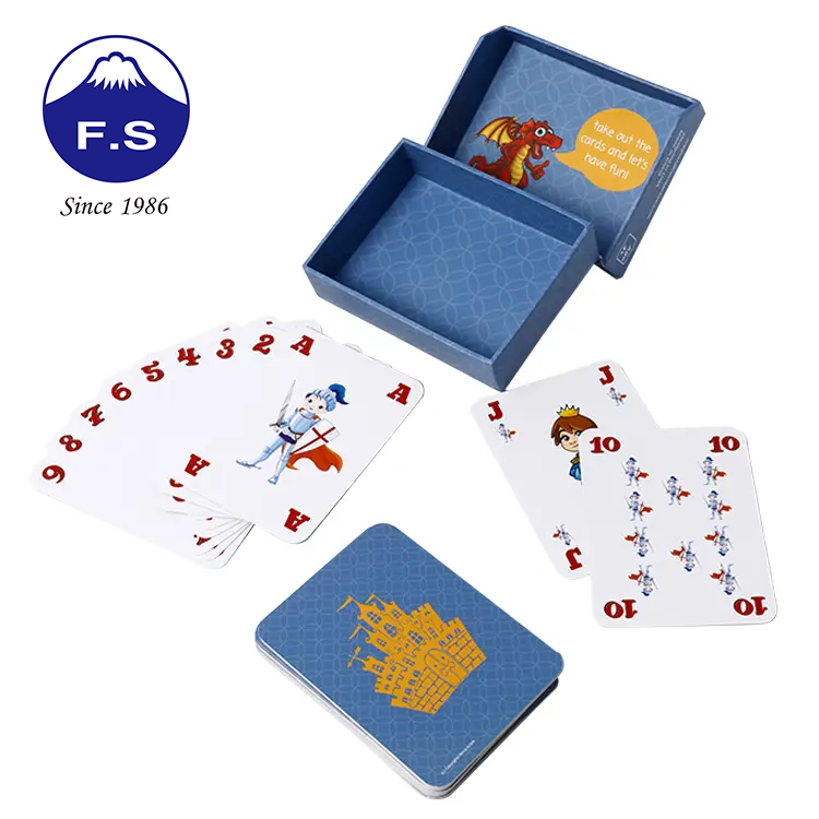 Cmyk Printing Art Paper Custom Poker Paying Cards
