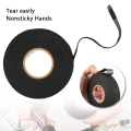 19mmX25m Multi Purpose Car Flannel Fabric Wiring Harness Tapes Self Adhesive Anti Squeak Rattle Felt Automotive Wiring Tape