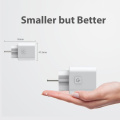 10A EU Smart Wifi Power Plug With Power Monitor Smart Home Wifi Wireless Socket Outlet Works With Alexa Google Home Tuya App EU