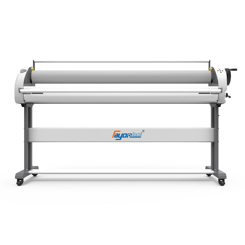 Manual Laminator Laminating Machine 160cm Cold Pnewmatic Roll Laminator For Sales