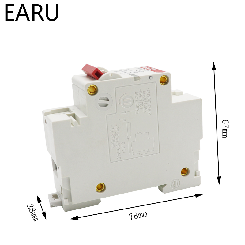 DC 1000V 125A 1P Solar Mini Circuit Breaker Overload Protection Switch 80A 100A 125A 1P DC1000V MCB for Photovoltaic PV System