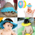 Adjustable Baby Swim Cap Bath Shampoo Eye Protection Head Shower Water Cover Baby Care Wash Hair Shower Cap For 0-6 Years Kids