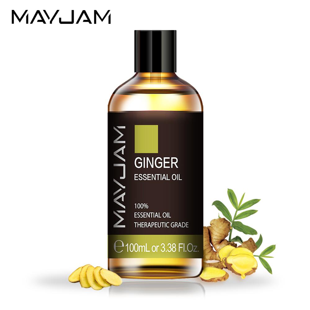 100ml Pure Natural Essential Oils Ginger Camphor Pine Neddles Myrrh Fennel Basil Cypress Thyme Juniper Body Massage Oil