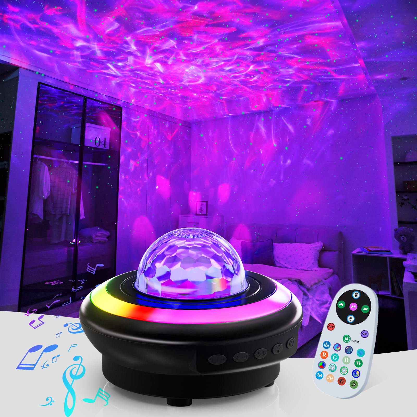 Bluetooth Music Projection Lamp