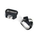 ABS Plastic Cap Camera Strap Triangle Split Ring Adapter Micro Auxiliary Single Hook With Metal Ring Conversion Buckle Stra D6H8