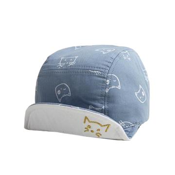 Kid Baby Cap Print Cute Cat Outdoor Baseball Sun Hat For Toddler Girl Boy 6 To 24 Months