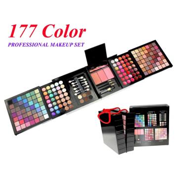 Portable 177 Colors Shimmer Matte Eyeshadow Palette Makeup Set Contouring Lip Gloss Blush Concealer With Makeup Brush Cosmetics