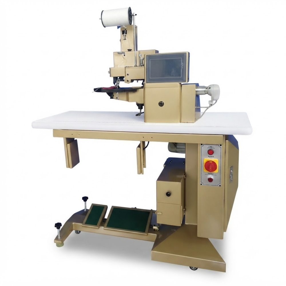 KD-288-A Computerized Hot-cement Edge Folding Machine(the reinforce tape width can be 5mm) (5)