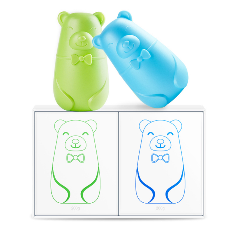 Bear Efficient Automatic Toilet Cleaner Magic Flush Bottled Helper Blue Bubble Household Cleaning Chemicals