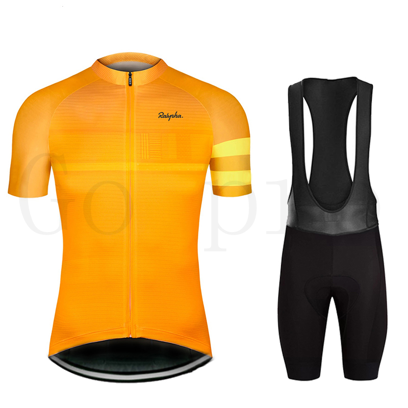 Go Pro Raphaful Cycling Set Men's Short-sleeved Bike Clothes Mtb Cycling Clothing Triathlon Uniform Jersey Cycling Gobikeful