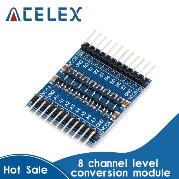 8 channel level conversion module two-way conversion between 3.3V and 5V IO access 5V sensor forRaspberry Pi