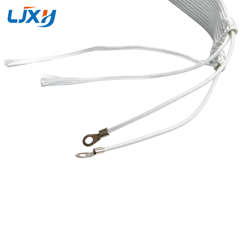 LJXH 30mm Wide Glass Fiber Heating Belt Electric Heating Tropical Belt Pipe Winding Heating Belt 220V
