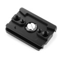 DSLR Camera Tripod Quick Release Plate Mount Cable Winder Clip Adapter Board Base for Ball Head Gimbal with 1/4 3/8 Screw Hole