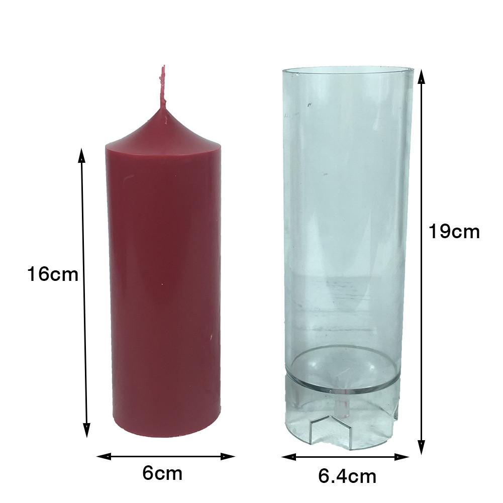 Candle Mold Square Cone Silicone Mold Aroma Candle Gypsum Mold For Candle Making DIY Handmade Molds For Plaster Wax Mould