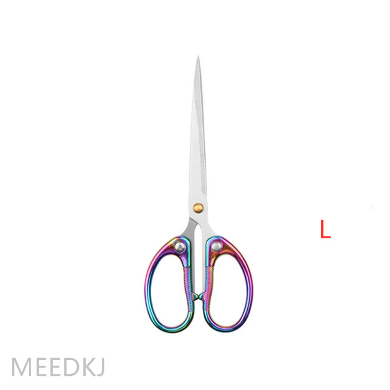 1pcs stainless steel household sewing scissors office small scissors handmade window cut paper scissors