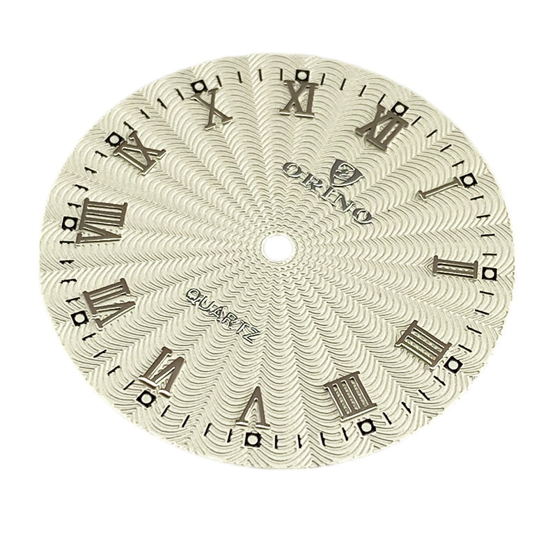 lume pointer dial with roman indxes