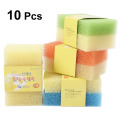10pcs Cleaning Sponge Kitchen Simulation Loofah Cleaning Pad Scouring Pads Sponge Scrubber For Utensils Dishes Cookware Pots