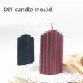 Hexagon Candle Mould Plastic Handmade Model DIY Aromatherapy Candle Mould Form Soap Mould Fondant Cake Decoration Supplies