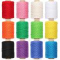 Colorful Macrame Cord String cotton twine DIY Crafts