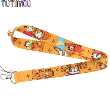 PC274 Cute Cat Lanyard Badge ID Lanyards Lanyard Neck Straps Chain Necklace Accessories