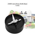 Two Patterns 250W Durable Stainless Steel Superior Performance Blender Juicer Mixer Blade Base Seat Replacement Parts Household